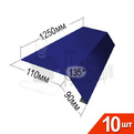 Карнизная планка RAL 5002 110х90мм 1250мм 135° Комплект 10шт превью 1